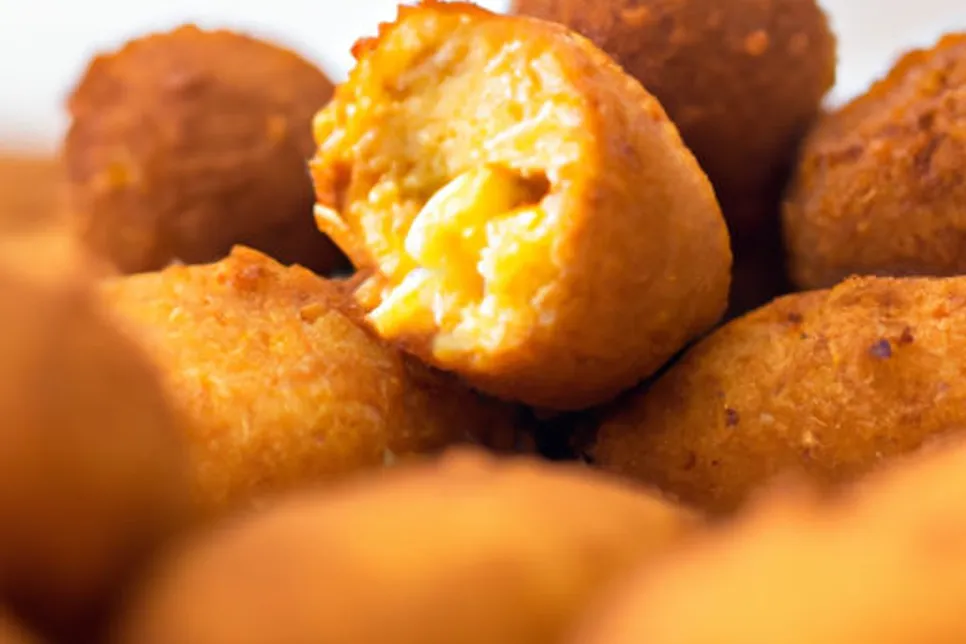 Bolinho de mandioca fit mais saudável do mundo