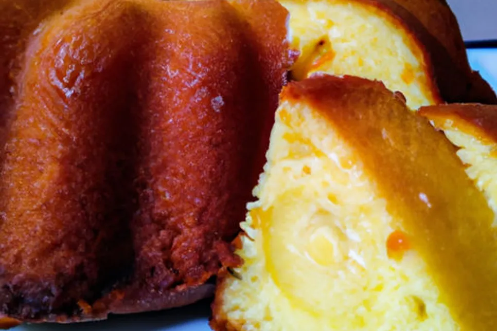 Bolo de Abacaxi Diet com Farinha de Arroz