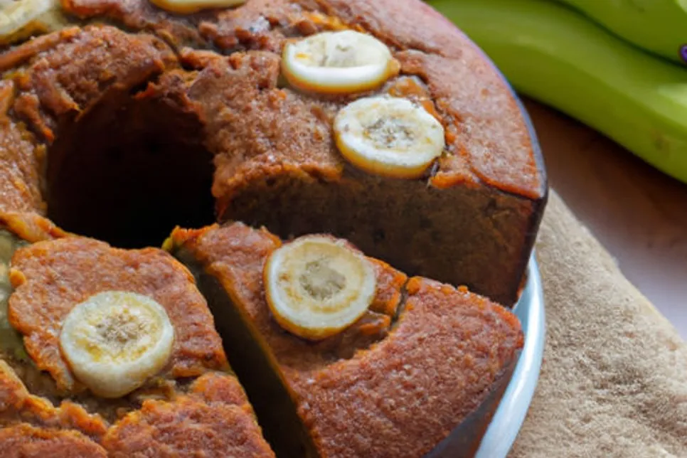 Bolo de banana incrivelmente saudável e sem farinha!