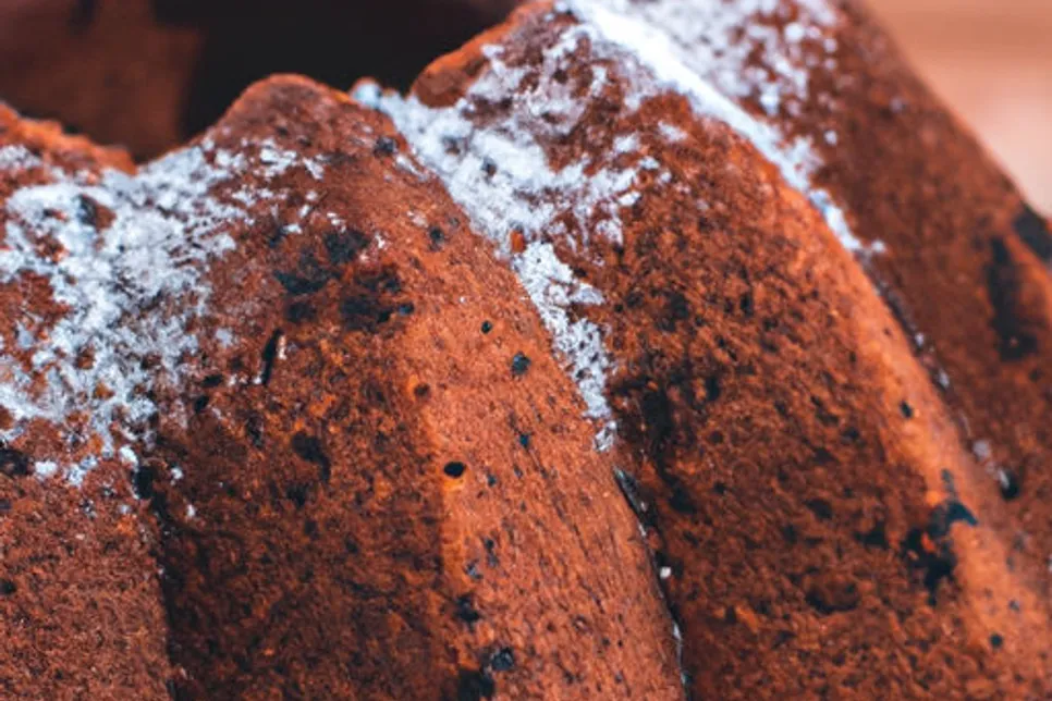 Bolo de Chocolate Low-Carb com Farinha de Coco