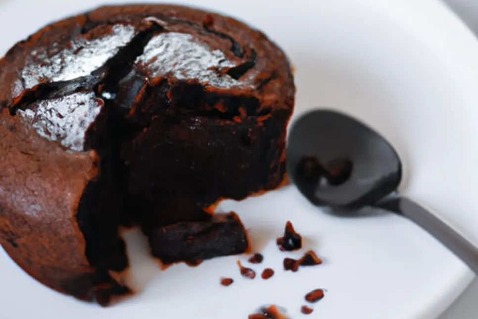 Bolo de Chocolate Low Carb de Microondas