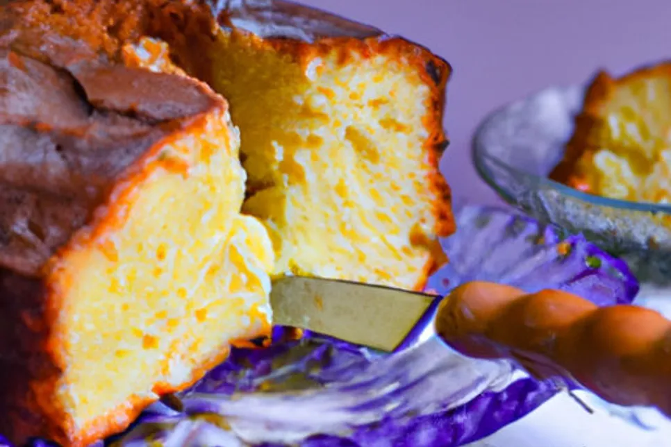 Bolo de Iogurte de Kefir Low Carb