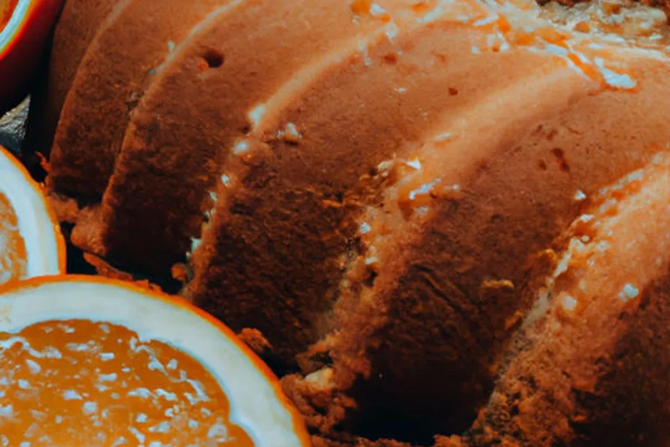 Bolo de laranja diet ultra molhadinho