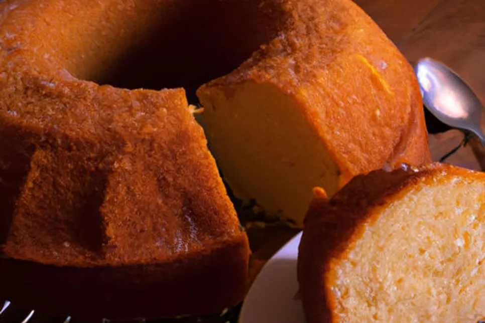 Delicioso Bolo de Milho Simples com Flocão Low Carb