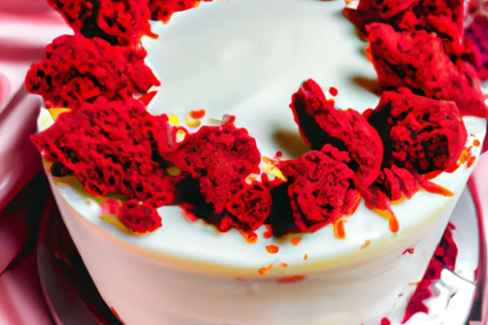 Bolo Red Velvet Low Carb Sem Glúten