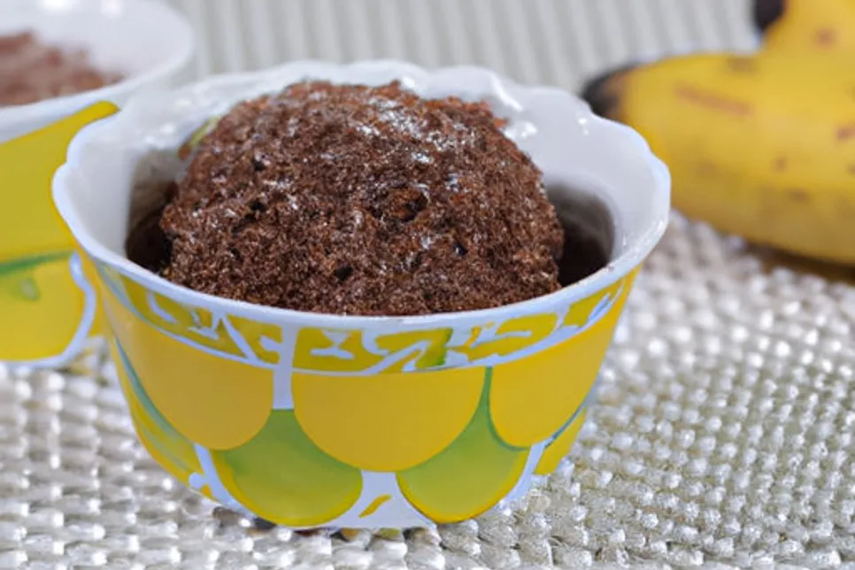 Brigadeiro de Casca de Banana Low Carb