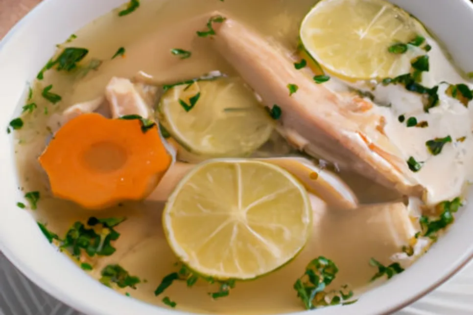 Caldo de Frango Low Carb