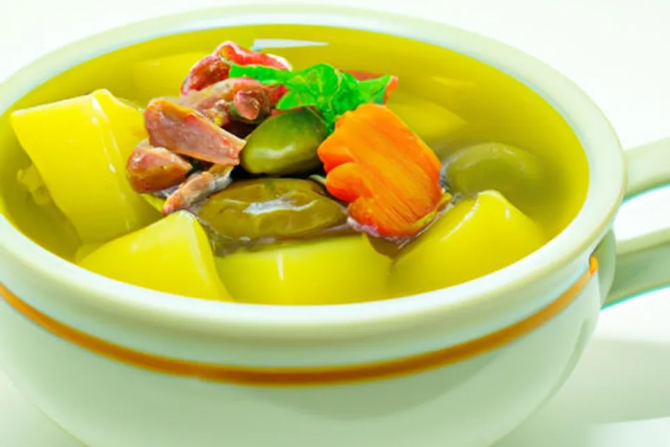 Caldo de Vegetais Antiácido