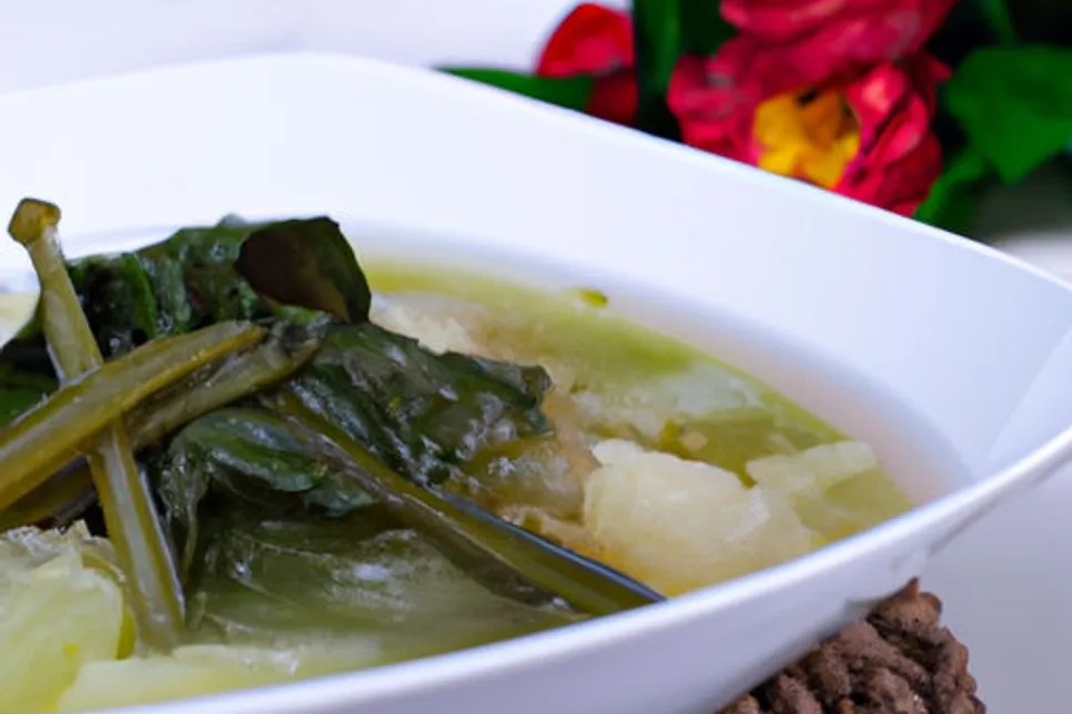 Caldo Verde de Couve-Flor Low Carb