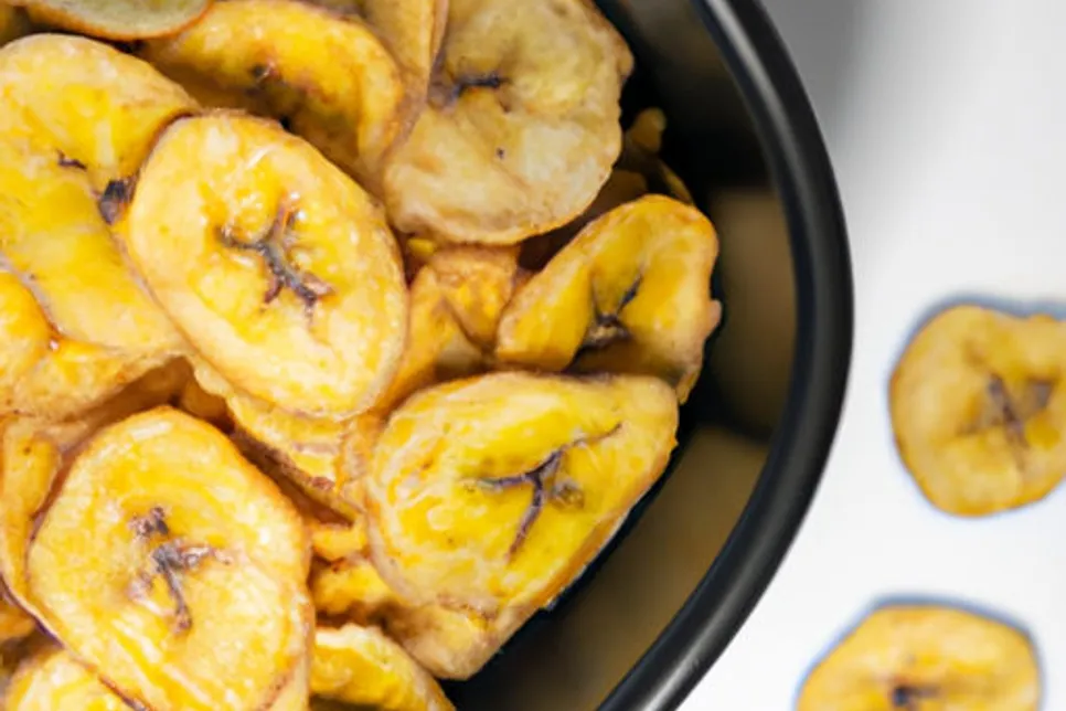 Deliciosas Chips de Banana na Airfryer