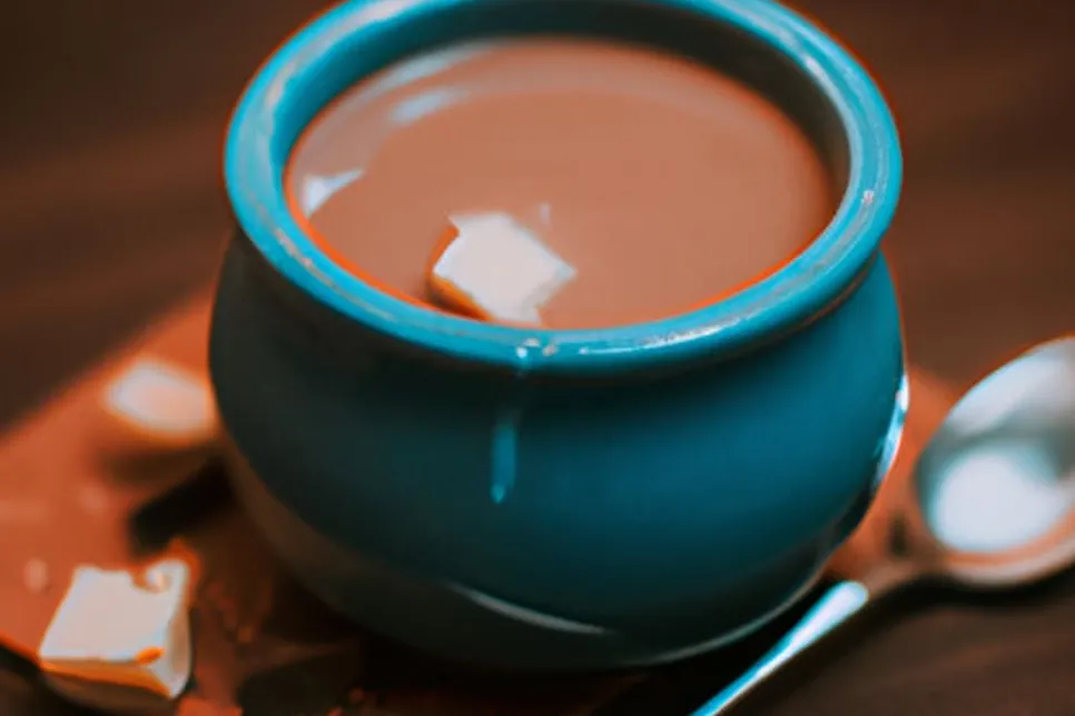 Chocolate Quente Super Cremoso com Leite de Coco