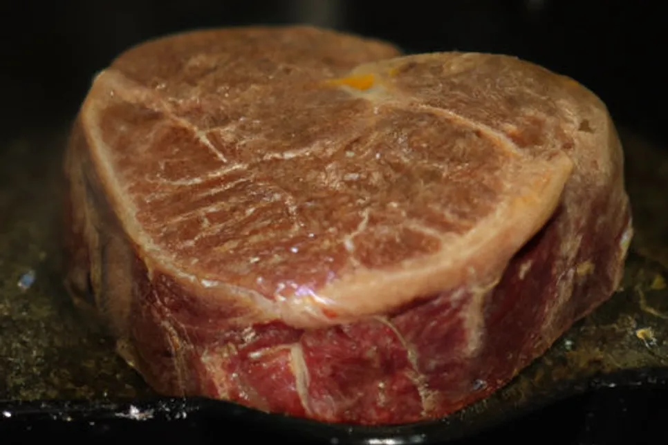 Bife Low Carb no Microondas