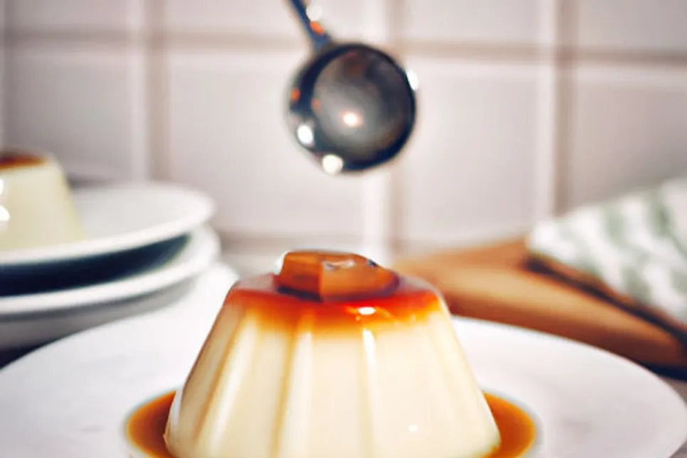 Flan Cremoso de Kefir: Delícia Light e Saudável