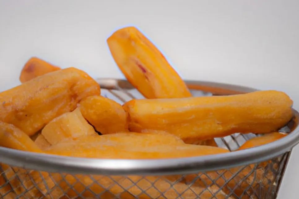 Mandioca Frita com ZERO óleo na AirFryer