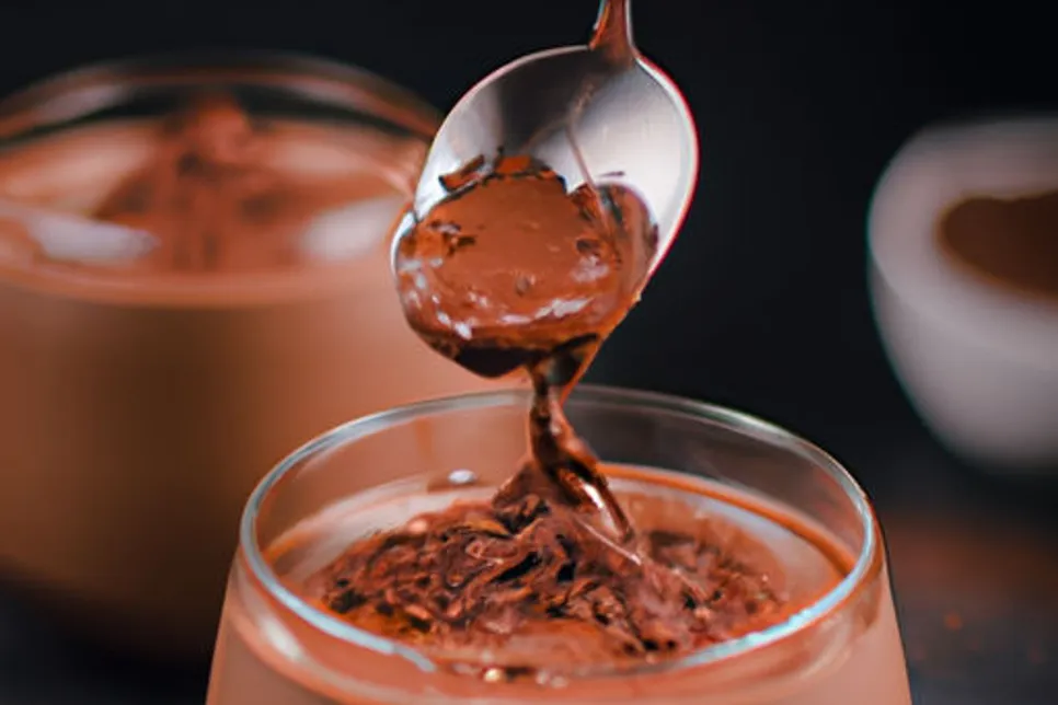 Mousse de Chocolate Low Carb no Liquidificador