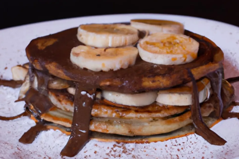 Panqueca Proteica de Banana com Chocolate: Uma Delícia Low-Carb