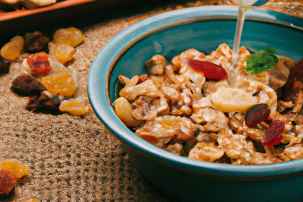 Granola Salgada doce e crocante