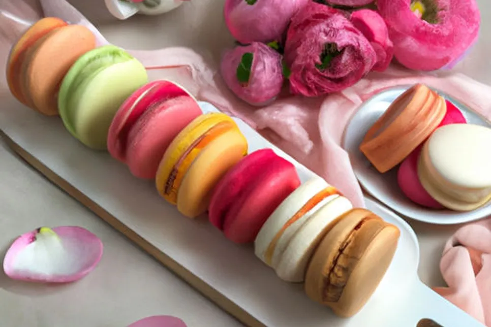 Receita de Macarons Light