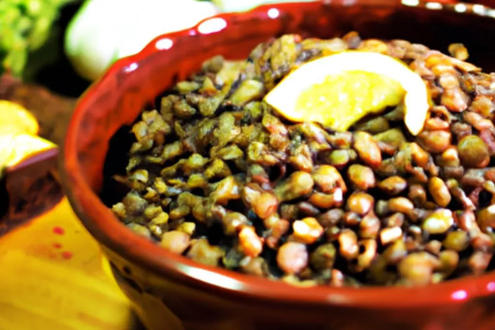 Salada de Lentilhas Premiada do Cheff