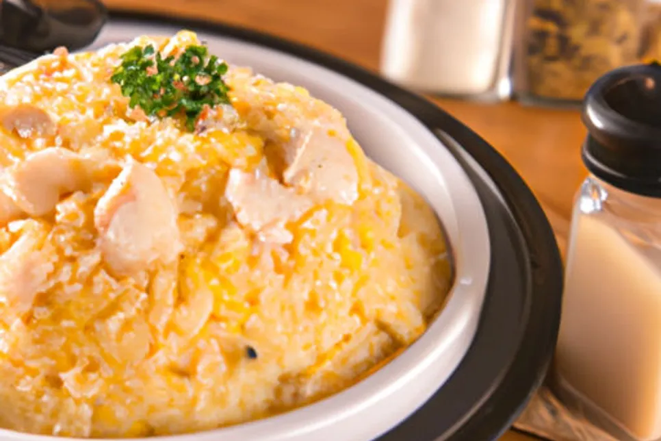 Risoto de Frango Cremoso Low Carb