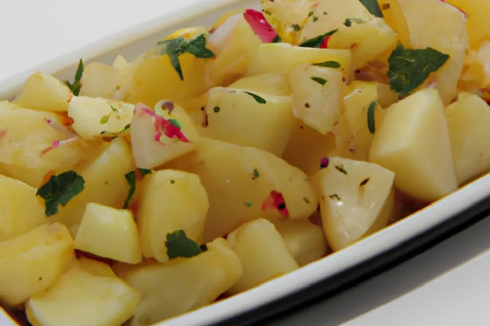 Salada de Batata Low Carb