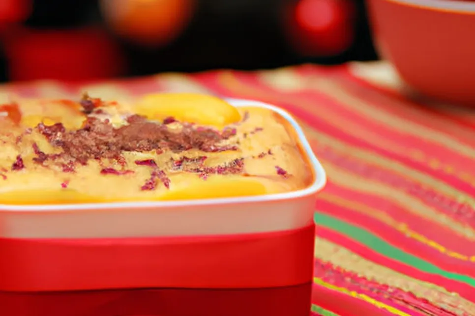 Sobremesa de Natal Low Carb