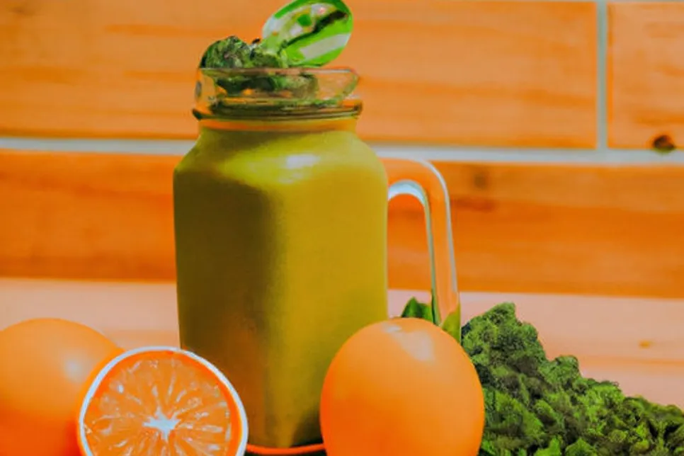 Suco Detox de Couve com Laranja: uma deliciosa e saudável combinação!