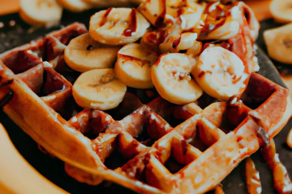 Waffle De Banana Low Carb